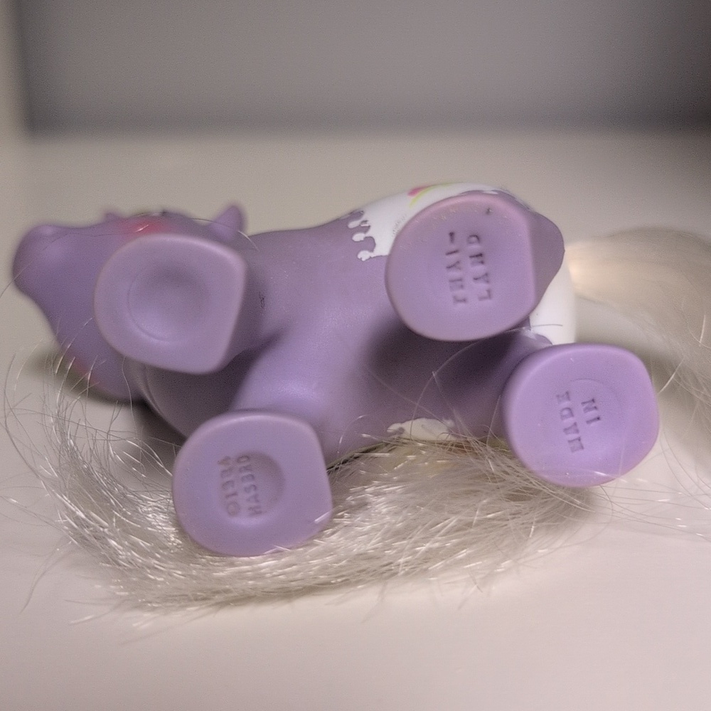 My Little Pony G1 1984 Fancy Pants Baby Glider Lilac Pony - Picture 4 of 4